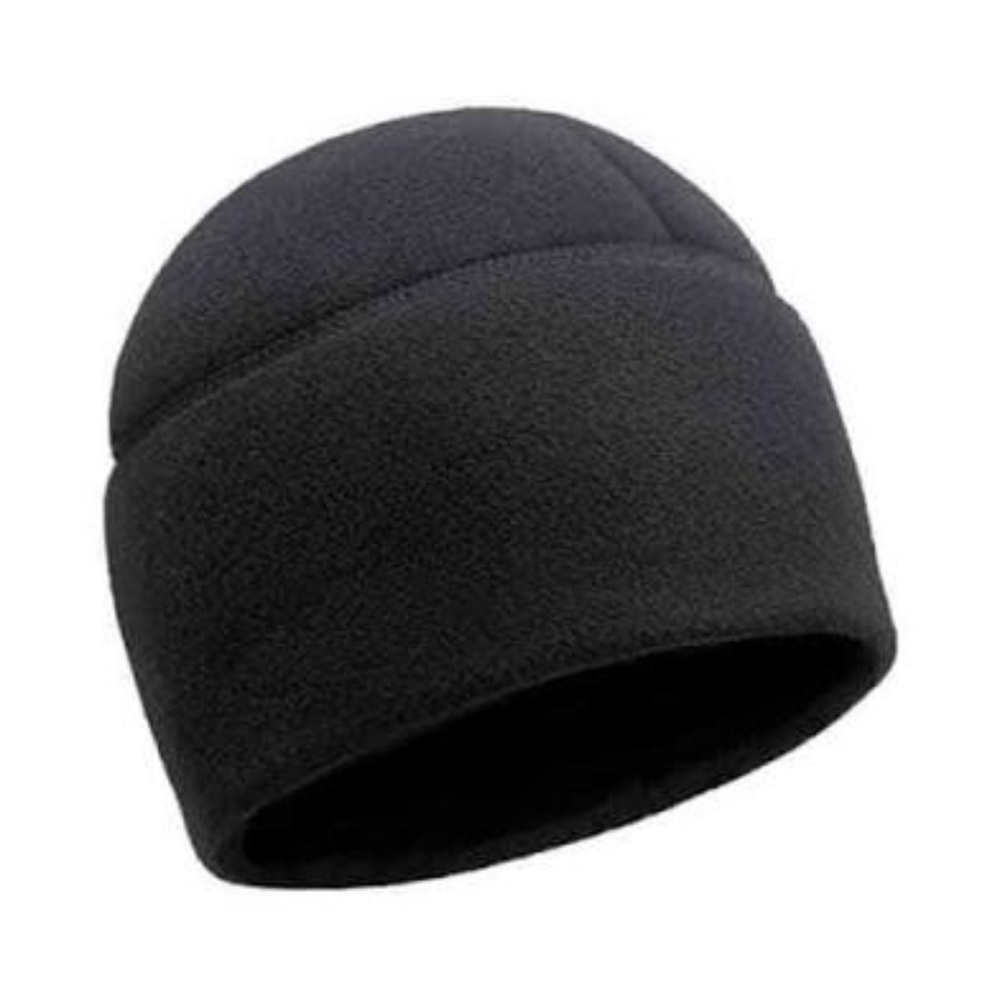 GUC US Military Polartec Micro Fleece Beanie – Black Cold Weather Cap